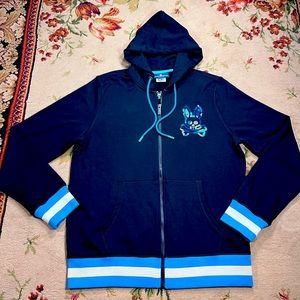 Psycho Bunny Men’s Howgate Hoodie Sweatshirt Sz M Camo Chenille Logo